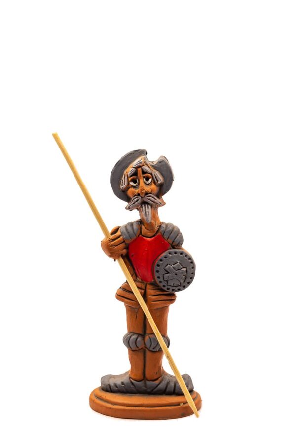 Figura Don Quijote de La Mancha ceramica