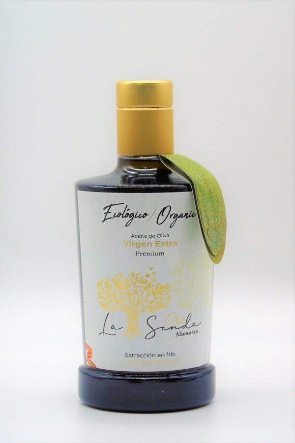 Aceite de oliva virgen extra Premium, marca Oro La Senda de 250 ml